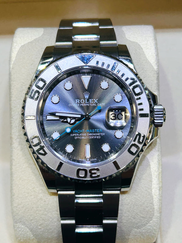 Rolex Yacht Master, Rhodium Dial, Stainless steel, 40mm, 2024, Box and Papers