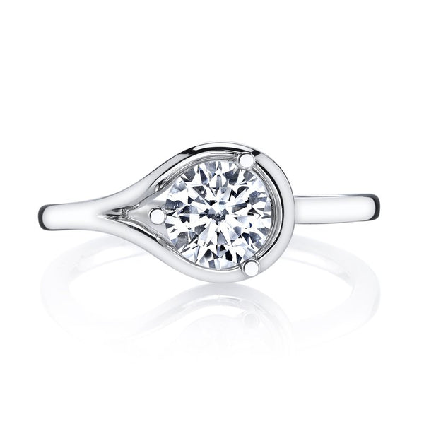 Love Knot Solitaire Ring Setting