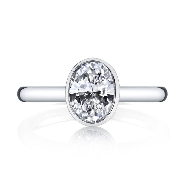 Bezel Set Solitaire Ring Setting