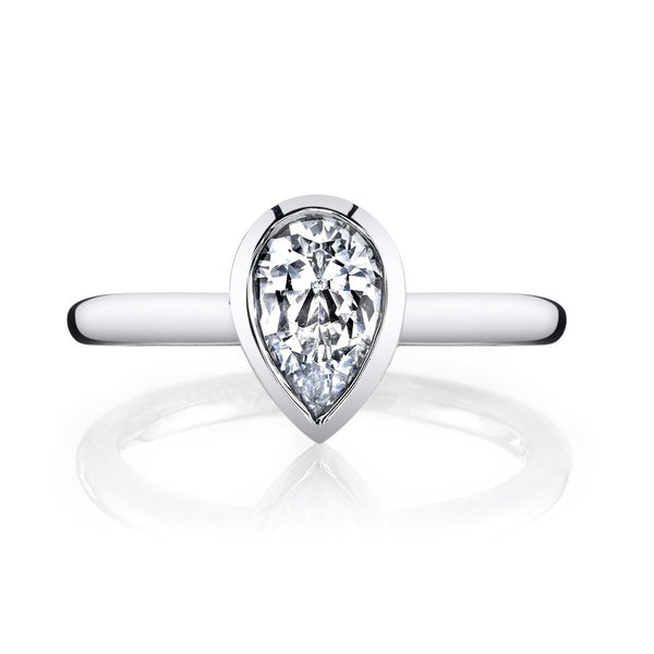 Bezel Set Solitaire Ring Setting