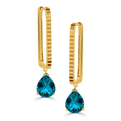 Doves By Doron Paloma London Blue Collection Earrings