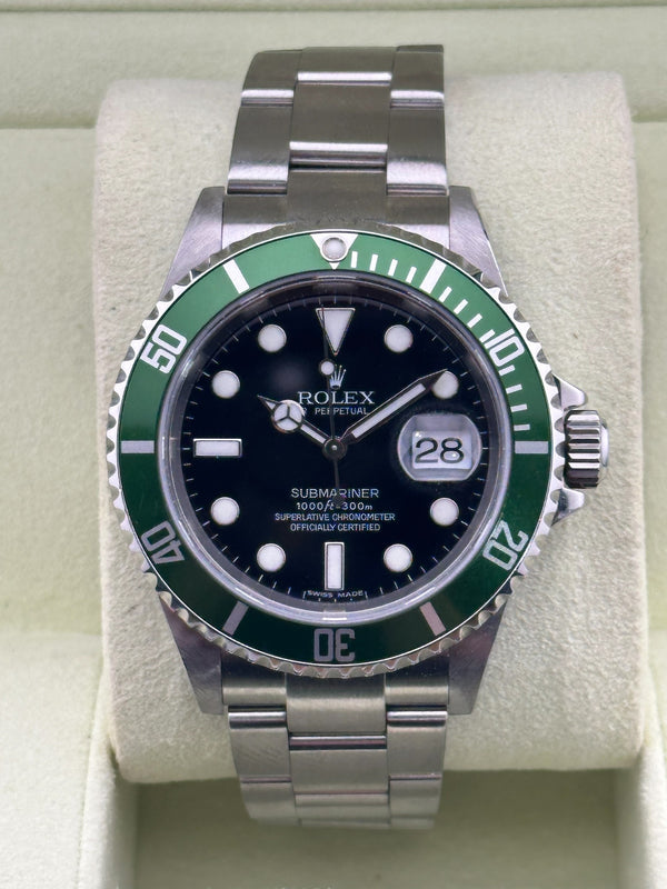 Rolex Submariner Date "Kermit", 16610 2007 Box and Papers