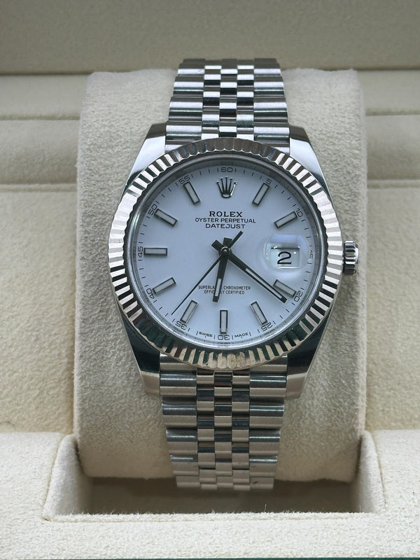 Rolex Datejust 41, 126334, 41mm, 2018 Box and Papers