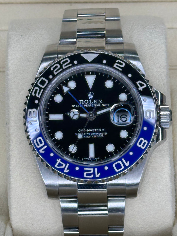 Rolex GMT Master II "Batman", Stainless, 116710BLNR, 40mm, 2017 Box and Papers