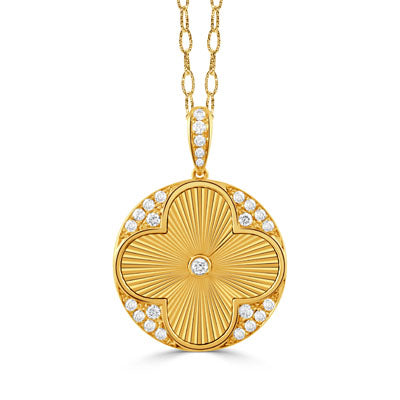 Doves By Doron Paloma Helios Collection Diamond Pendant