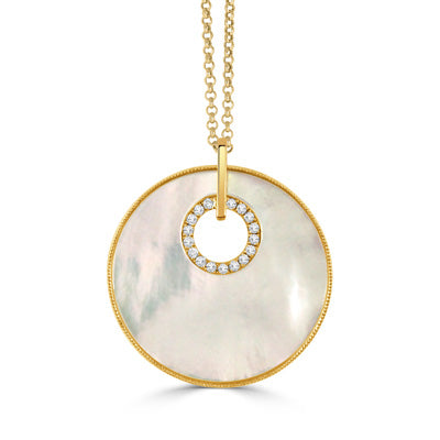 Doves By Doron Paloma White Orchid Collection Pendant