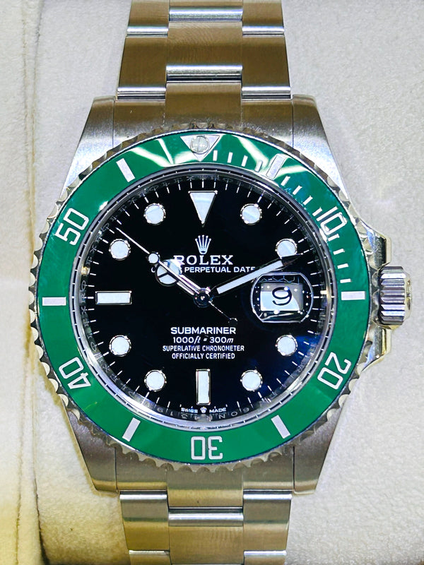 Rolex Submariner, Stainless Steel, 41mm, 2022, Box and Papers, STARBUCKS