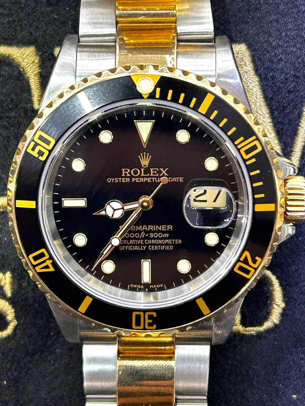 ROLEX SUBMARINER,TT, BLACK DIAL, 40MM, 2006, WATCH ONLY