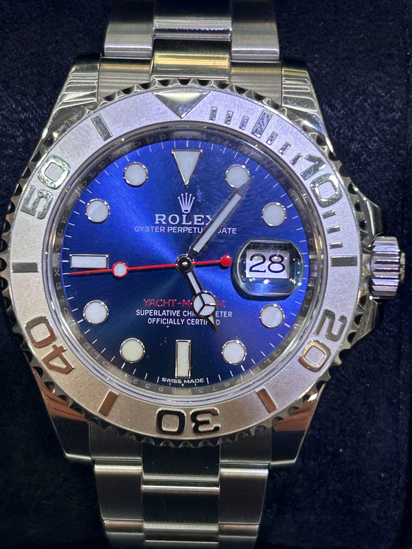 Rolex Yacht master, 2019, 40mm, box and papers, Stainless steel