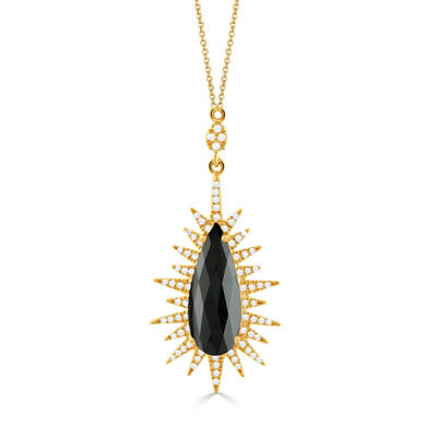 Doves by Doron Paloma Gatsby Collection Black Onyx Pendant