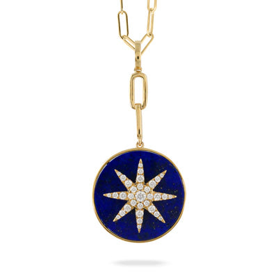 Doves by Doron Paloma Celestia Collection Lapis Pendant