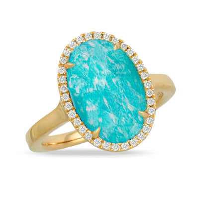 Doves by Doron Paloma Amazon Breeze Collection Amazonite Ring