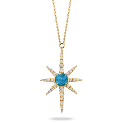 Doves by Doron Paloma Laguna Collection Apatite Necklace