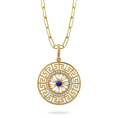 Doves by Doron Paloma Royal Lapis Collection Pendant