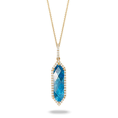 Doves by Doran Paloma Laguna Collection Apatite Pendant