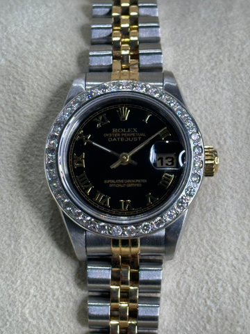 Rolex Datejust 26mm, 1993, Diamond Bezel, 69173