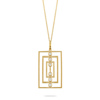 Doves by Doron Paloma Fibonacci Collection Pendant