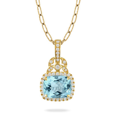 Doves by Doron Paloma Sky Blue Collection Pendant