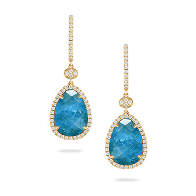 Doves by Doron Paloma Laguna Collection Apatite Earrings