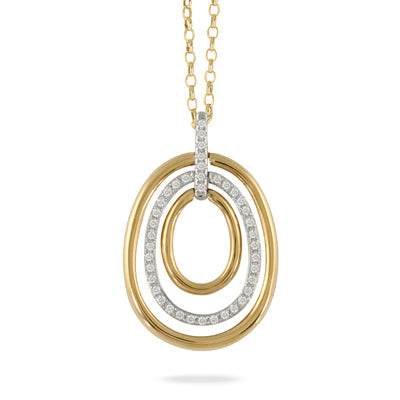 Doves by Doran Paloma Fibonacci Collection Pendant