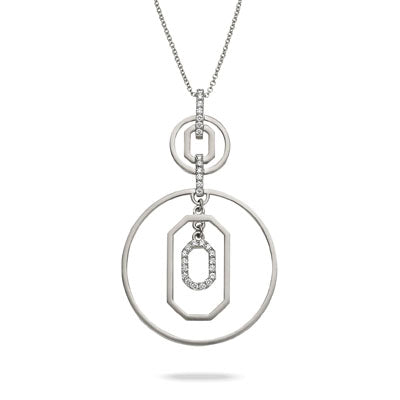 Doves by Doran Paloma Fibonacci Collection Diamond Pendant